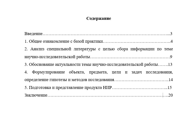 Отчет по практике в МСПИ  [[getCurrentYear]] - бесплатные примеры | Образец введения, заключения, содержания