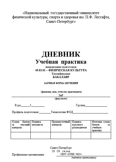 Отчет по практике в НГУФКСЗ   [[getCurrentYear]] - бесплатные примеры | Образец введения, заключения, содержания